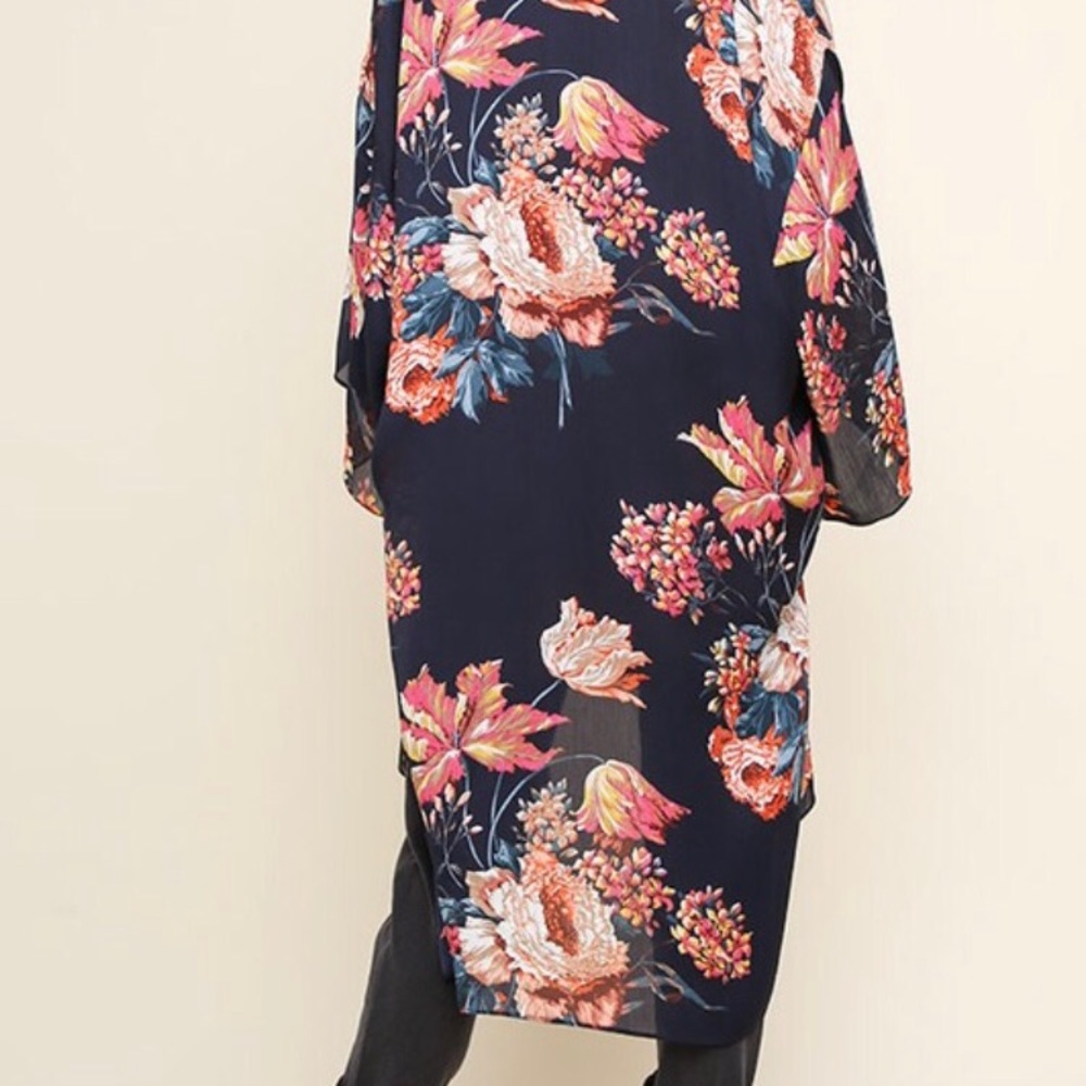 Floral kimono